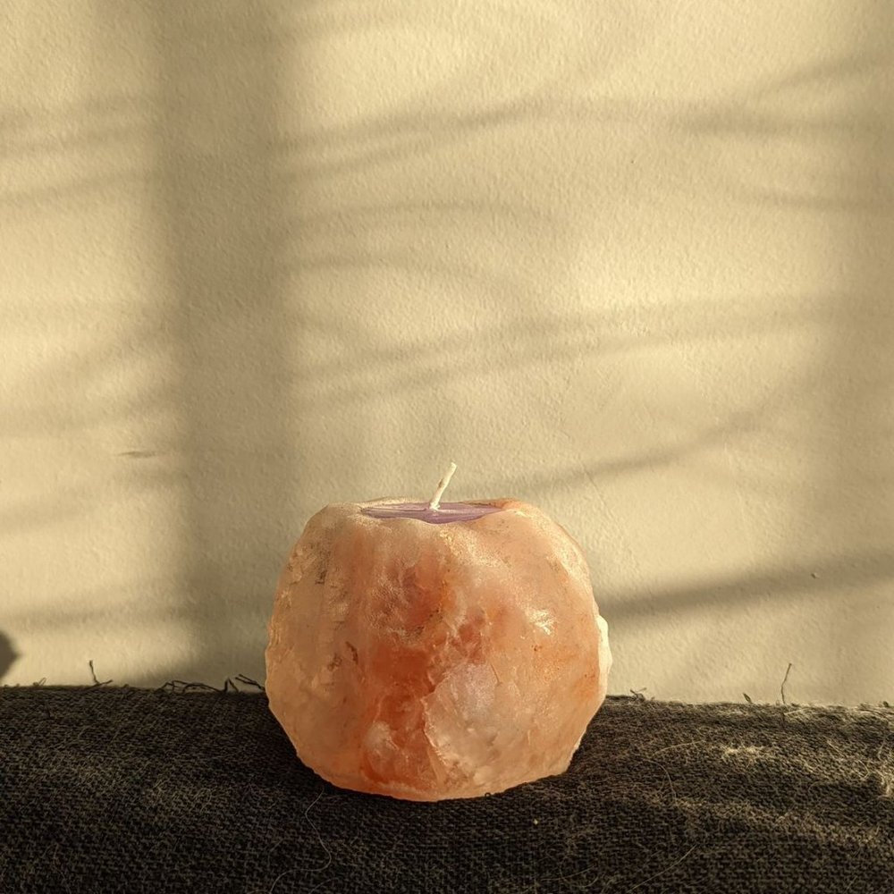 Introducing the Pink Salt Candle 🕯️